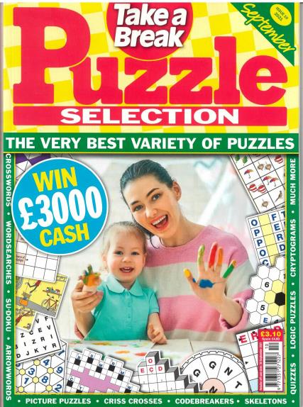 Take a Break Puzzle Selection Magazine