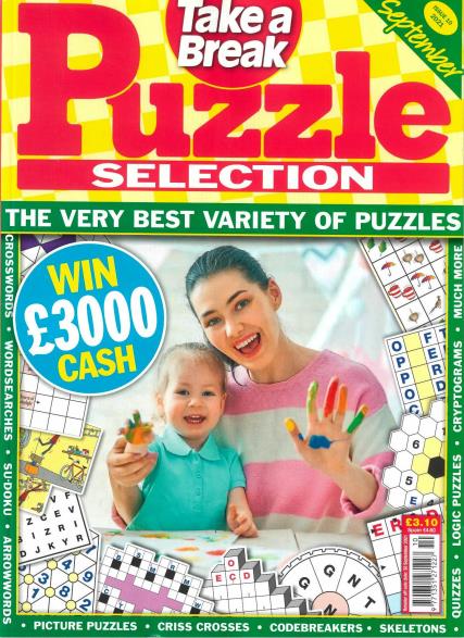 Take a Break Puzzle Selection magazine