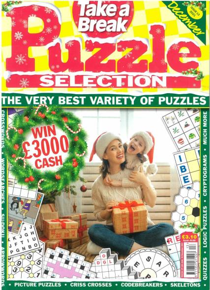 Take a Break Puzzle Selection Magazine