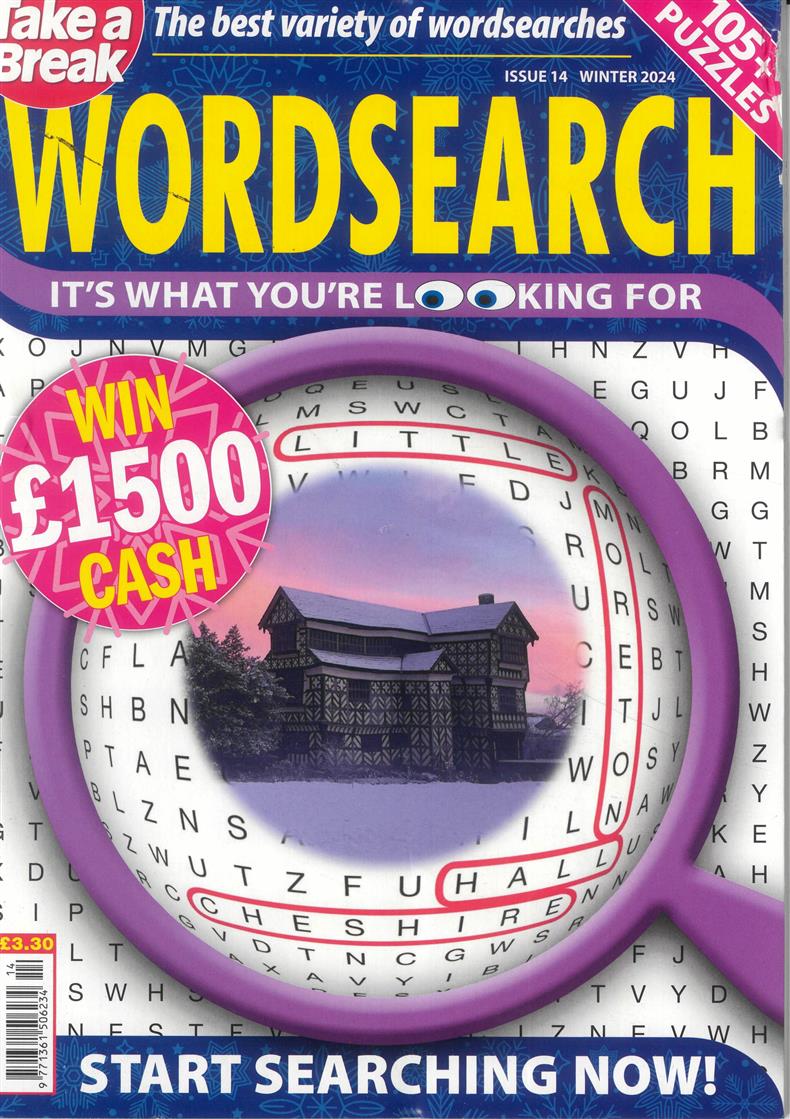Take a Break Wordsearch - NO 14