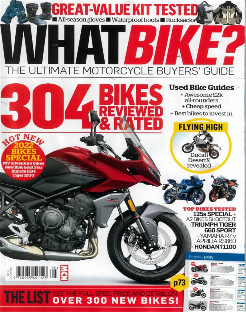 What Bike Magazine Issue SPRING
