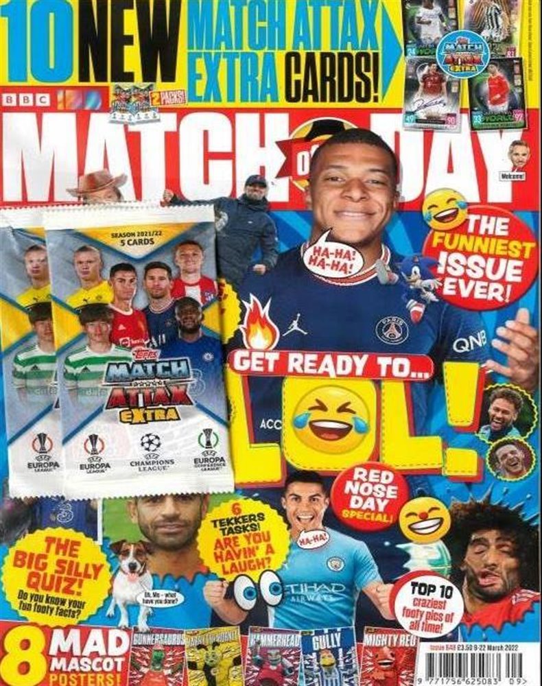 Match of the Day Magazine Issue NO 648