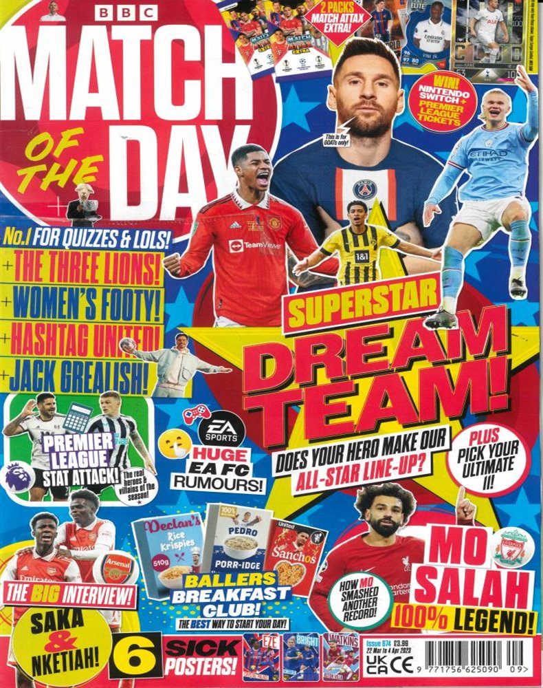 Match of the Day Magazine Subscription