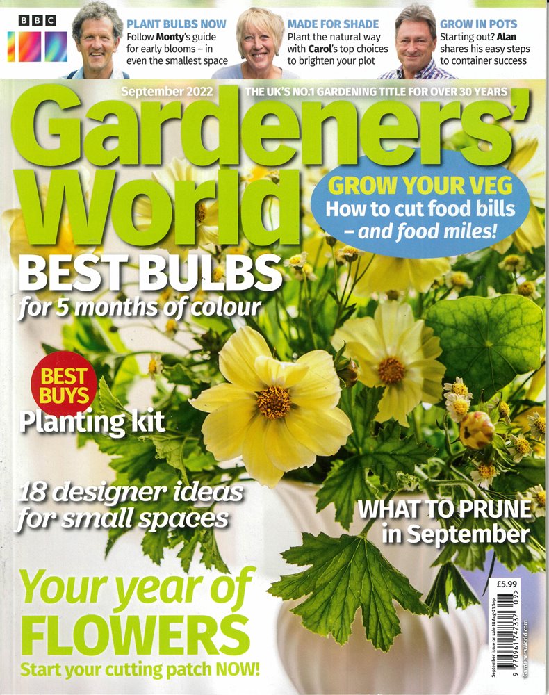 BBC Gardeners World Magazine Subscription