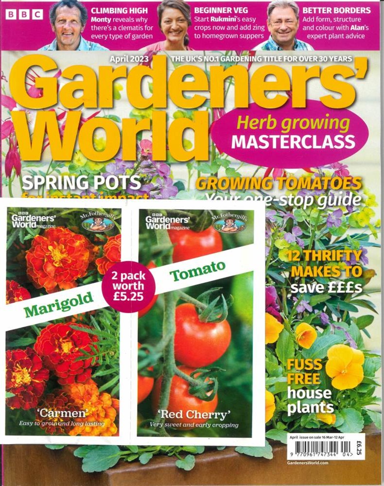 Bbc Gardeners World Magazine Subscription 