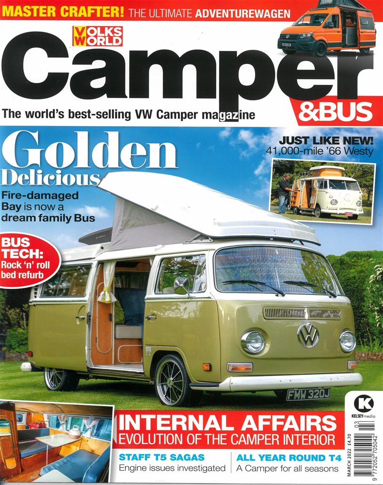VW Camper & Bus Magazine Issue MAR 22