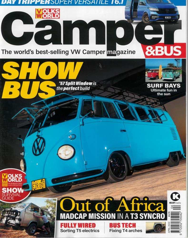VW Camper & Bus Magazine Issue APR 22