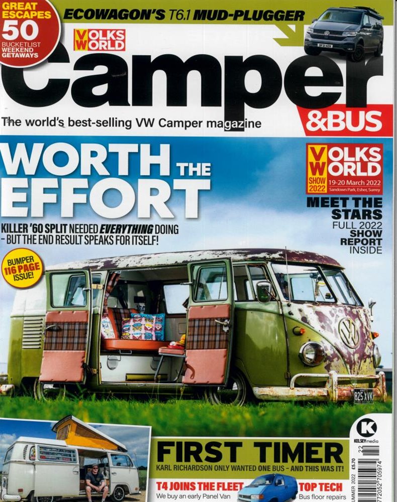 VW Camper & Bus Magazine Issue SUMMER