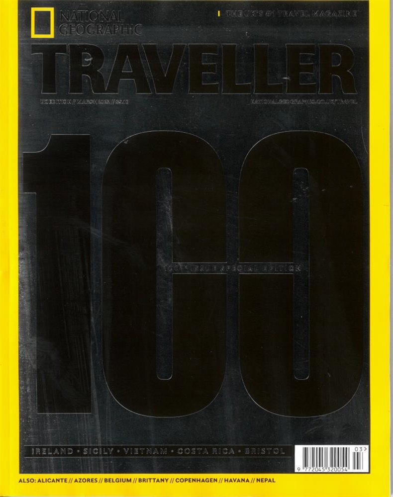 National Geographic Traveller Magazine Issue MAR 22
