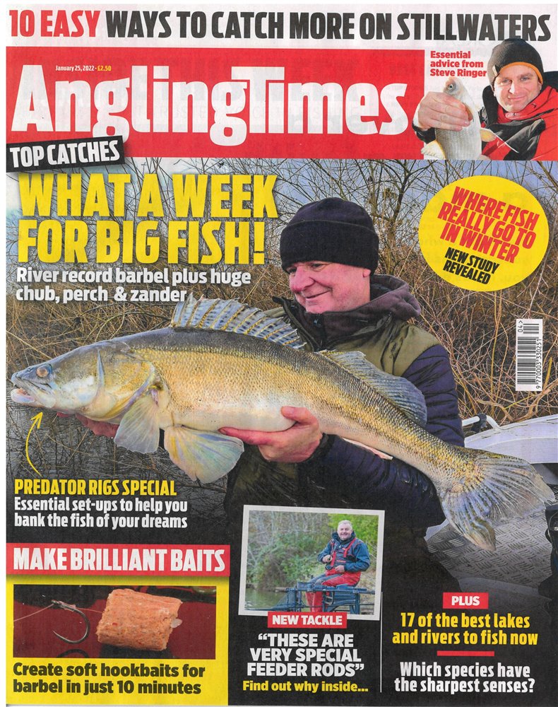 Angling Times Magazine Issue 25/01/2022