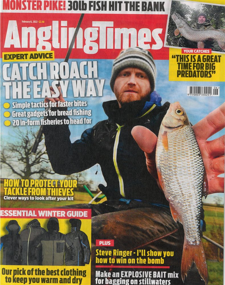 Angling Times Magazine Issue 08/02/2022