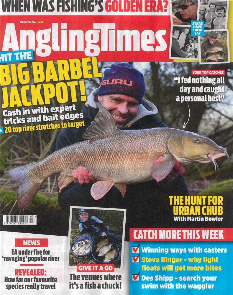 Angling Times Magazine Issue 15/02/2022