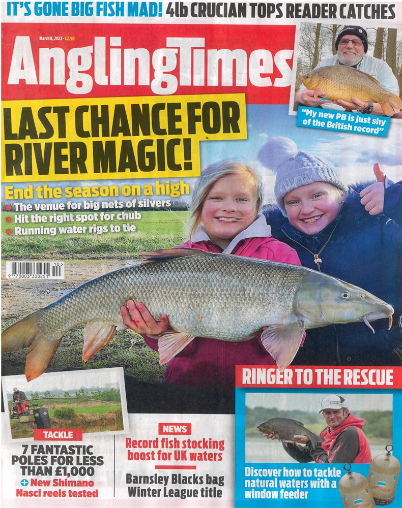 Angling Times Magazine Issue 08/03/2022
