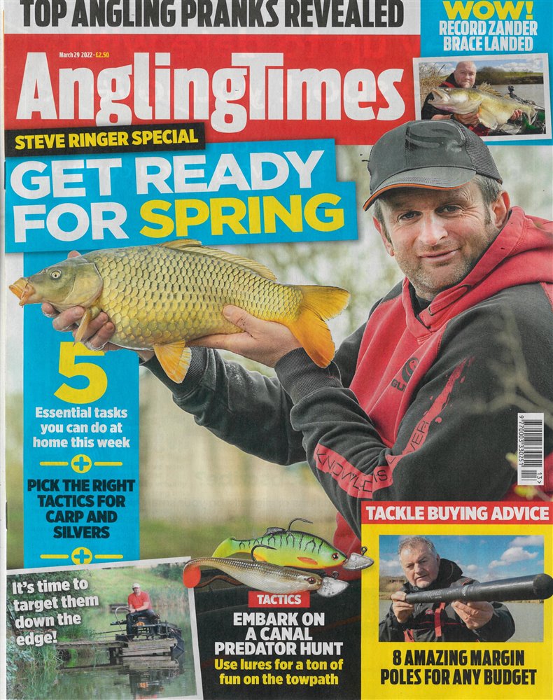 Angling Times Magazine Issue 29/03/2022