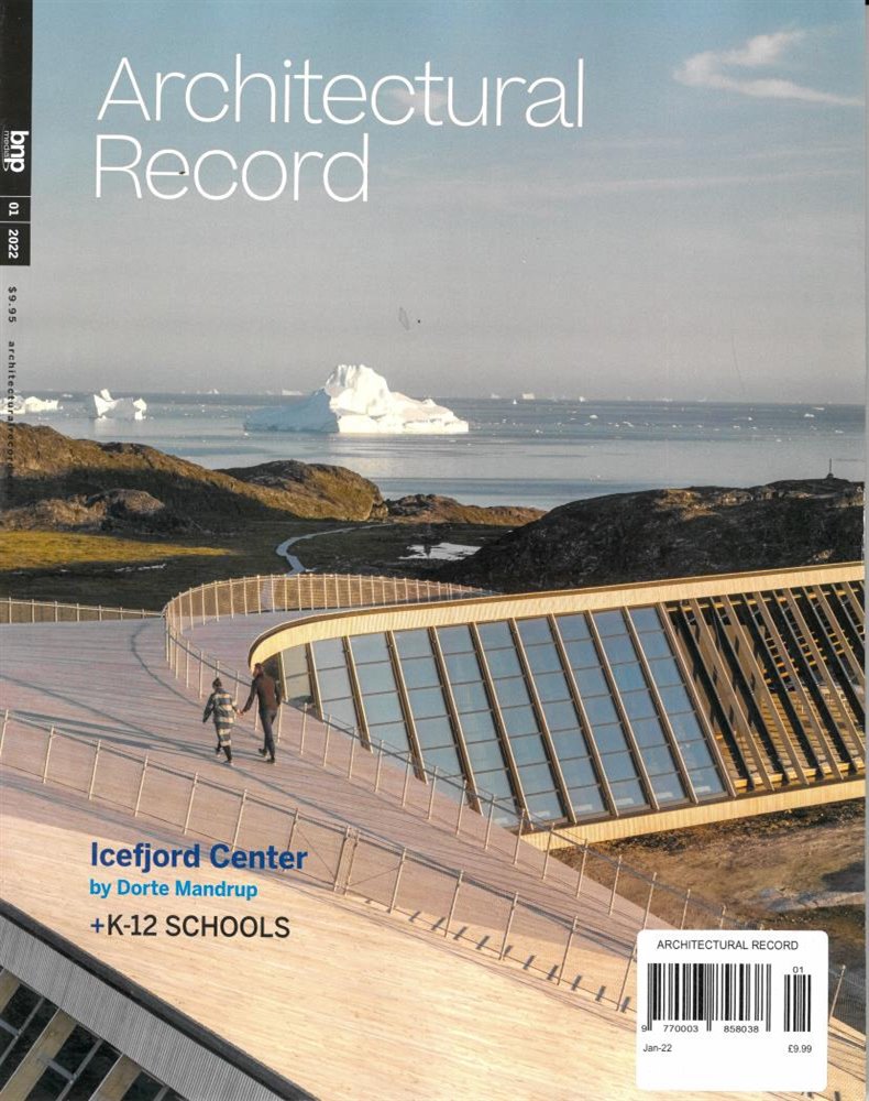 Architectural Record Magazine Issue JAN 22