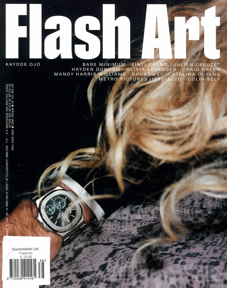Flash Art Magazine Issue NO 338