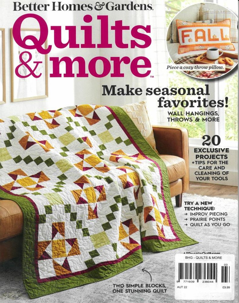 Bhg Quilts and More Magazine Subscription