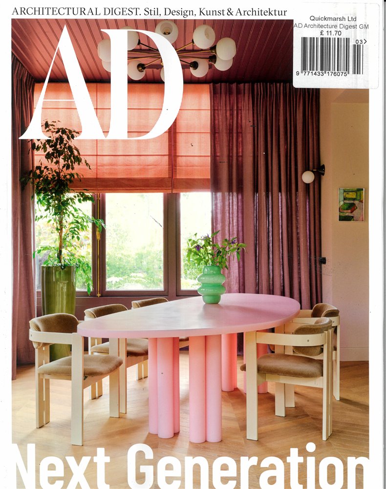 Architectural Digest German Magazine Issue NO 03