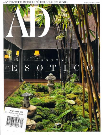 Architectural Digest Italian magazine