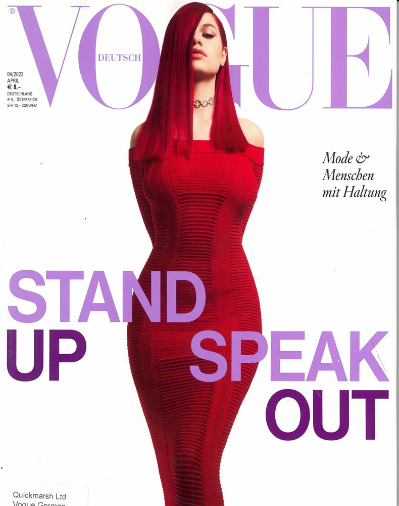 Vogue German Magazine Issue NO 4