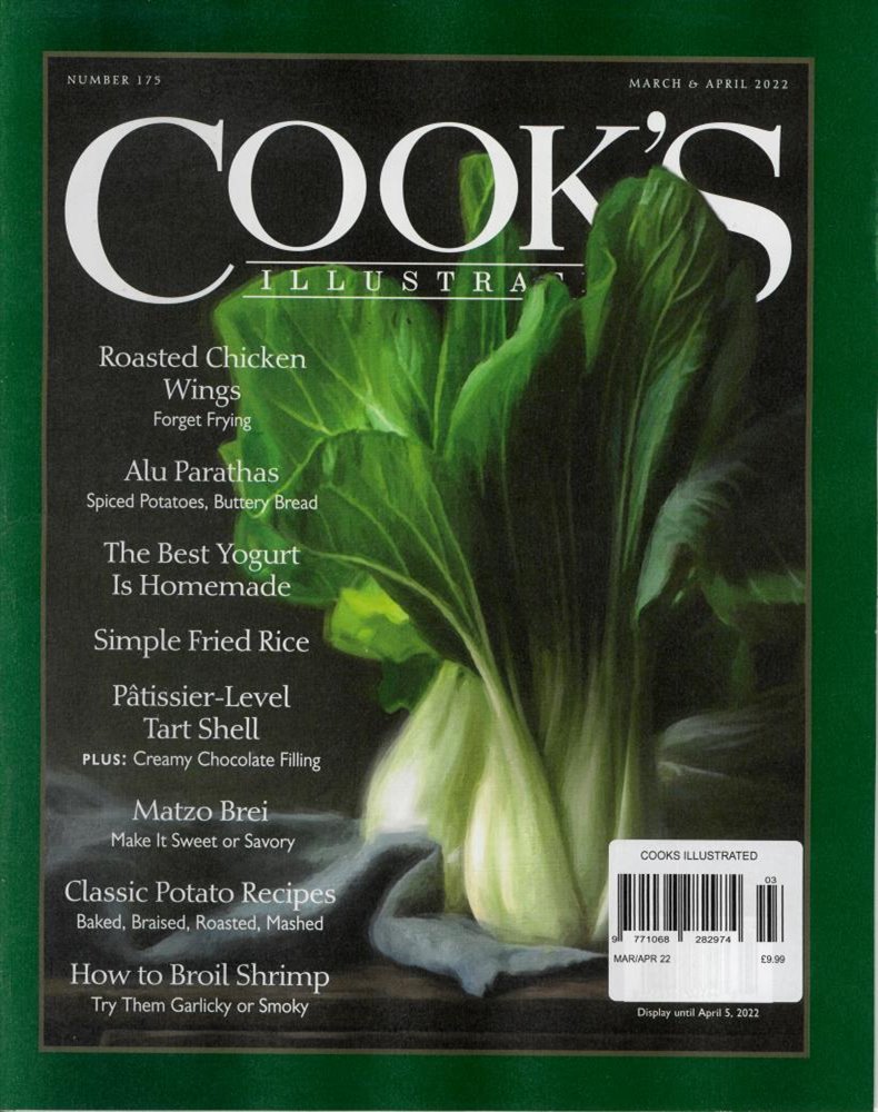Cooks Illustrated Magazine Issue MAR/APR 22