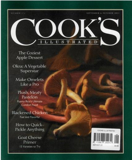 Cooks Illustrated Magazine