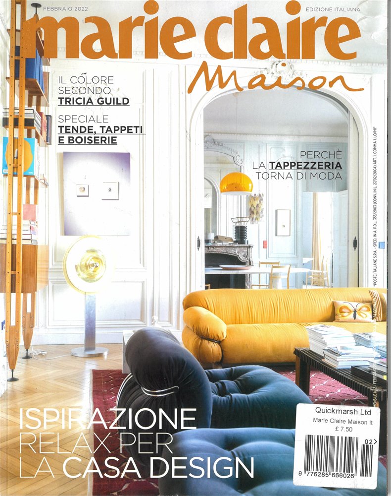 Marie Claire Maison Italia Magazine Issue NO 2