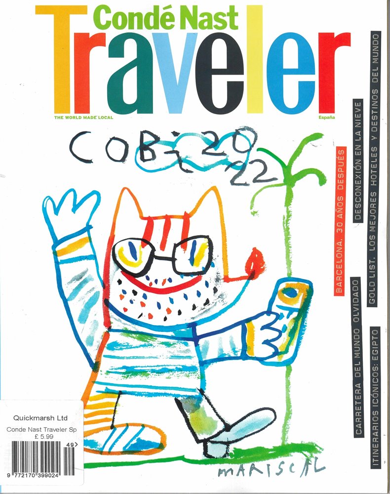 Conde Nast Traveller Spanish Magazine Issue NO 149