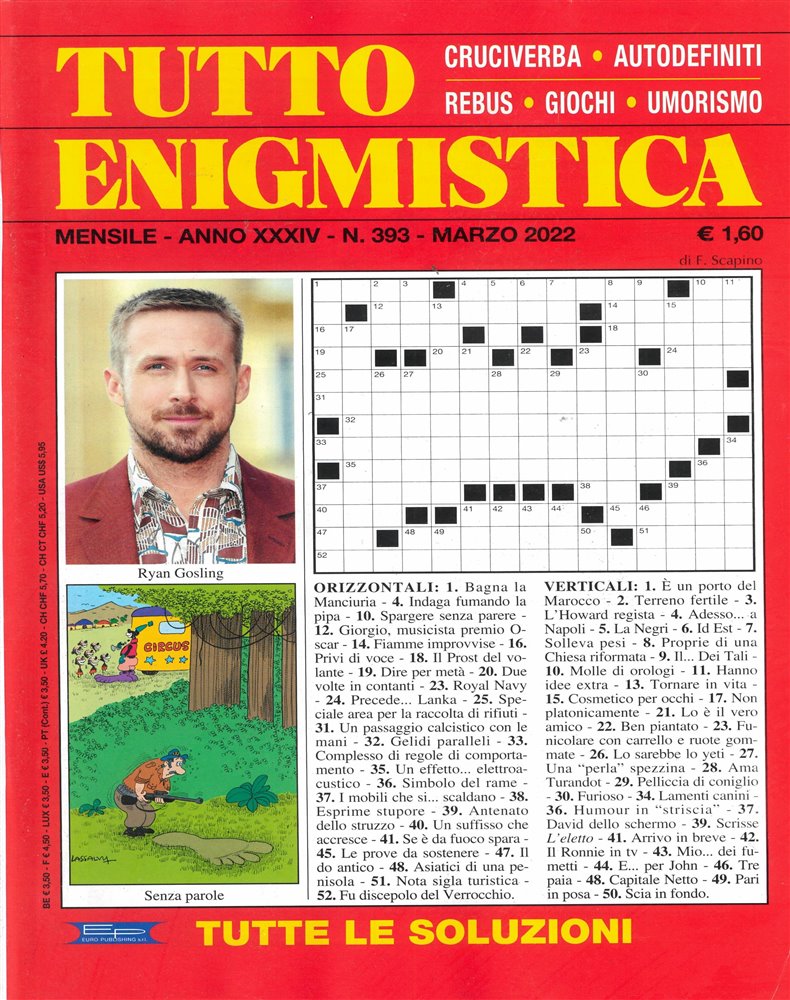 Tutto Enigmistica Magazine Issue NO 393