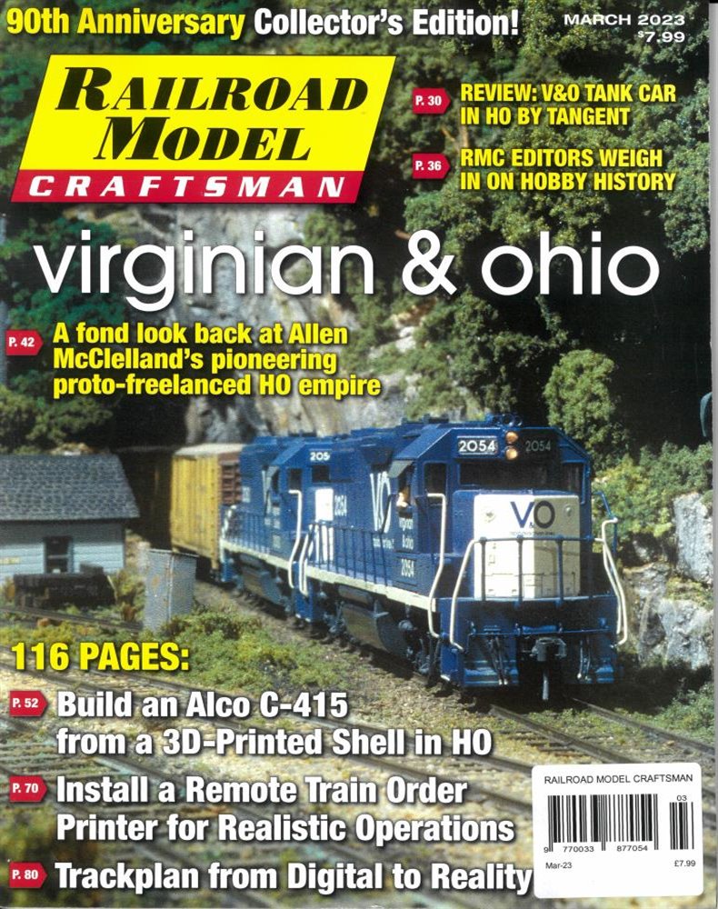 Railroad Model Craftsman Magazine Issue NO 03