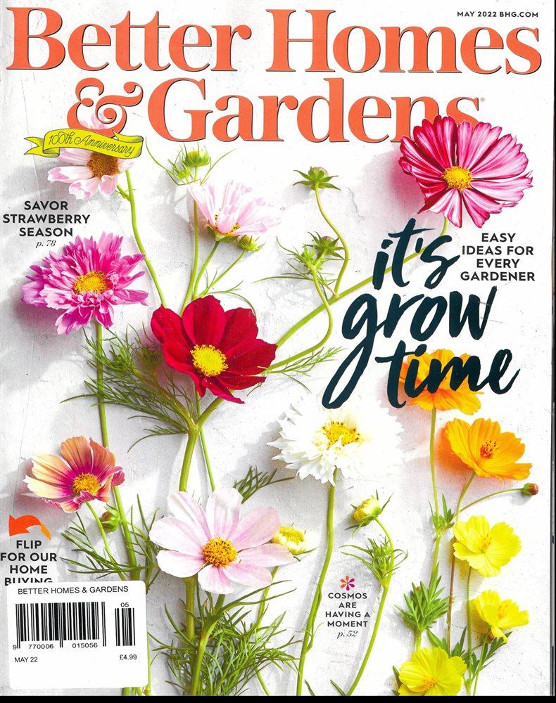 Better Homes and Garden Magazine Issue MAY 22