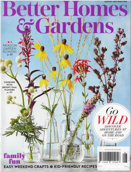 Better Homes and Garden Magazine
