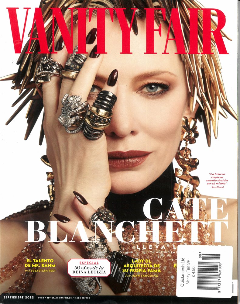 Vanity Fair Spanish Magazine Subscription
