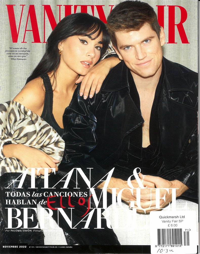 Vanity Fair Spanish Magazine Subscription