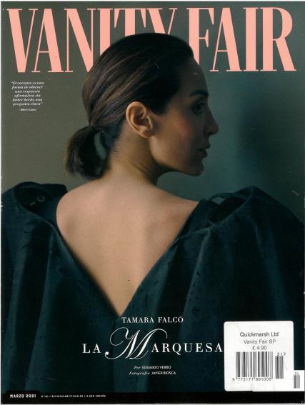 Vanity Fair Spanish magazine
