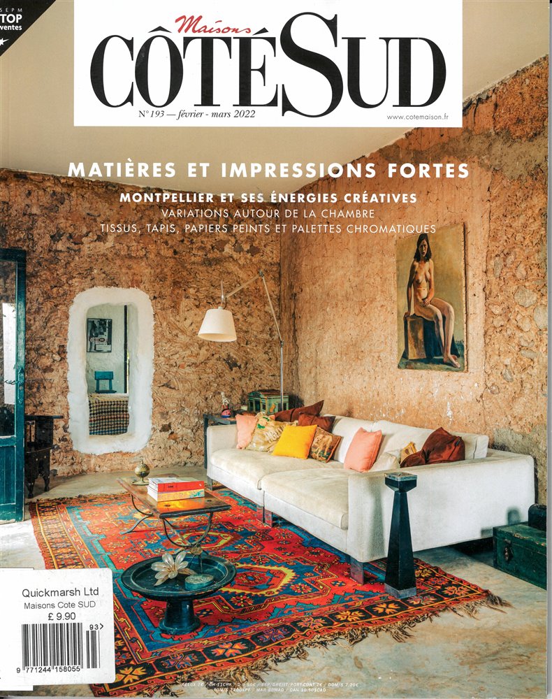 Maison Cote Sud Magazine Issue NO 193
