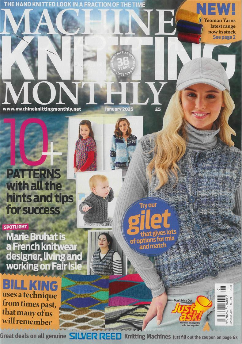 Machine Knitting Monthly - JAN 25