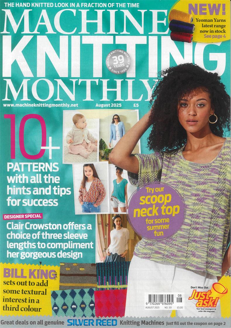 Machine Knitting Monthly - AUG 25