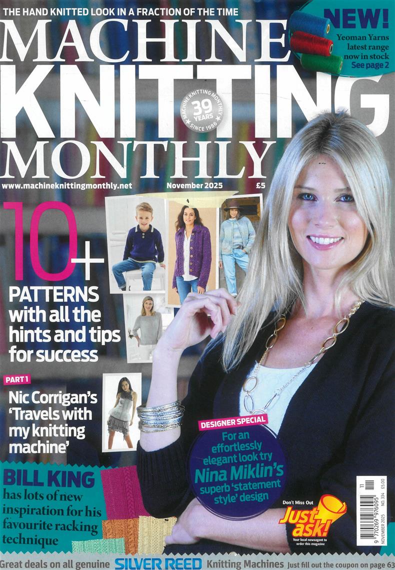 Machine Knitting Monthly - NOV 25