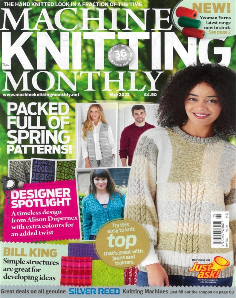 Machine Knitting Monthly Magazine Issue MAY 22
