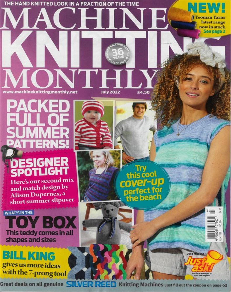 Machine Knitting Monthly Magazine Subscription