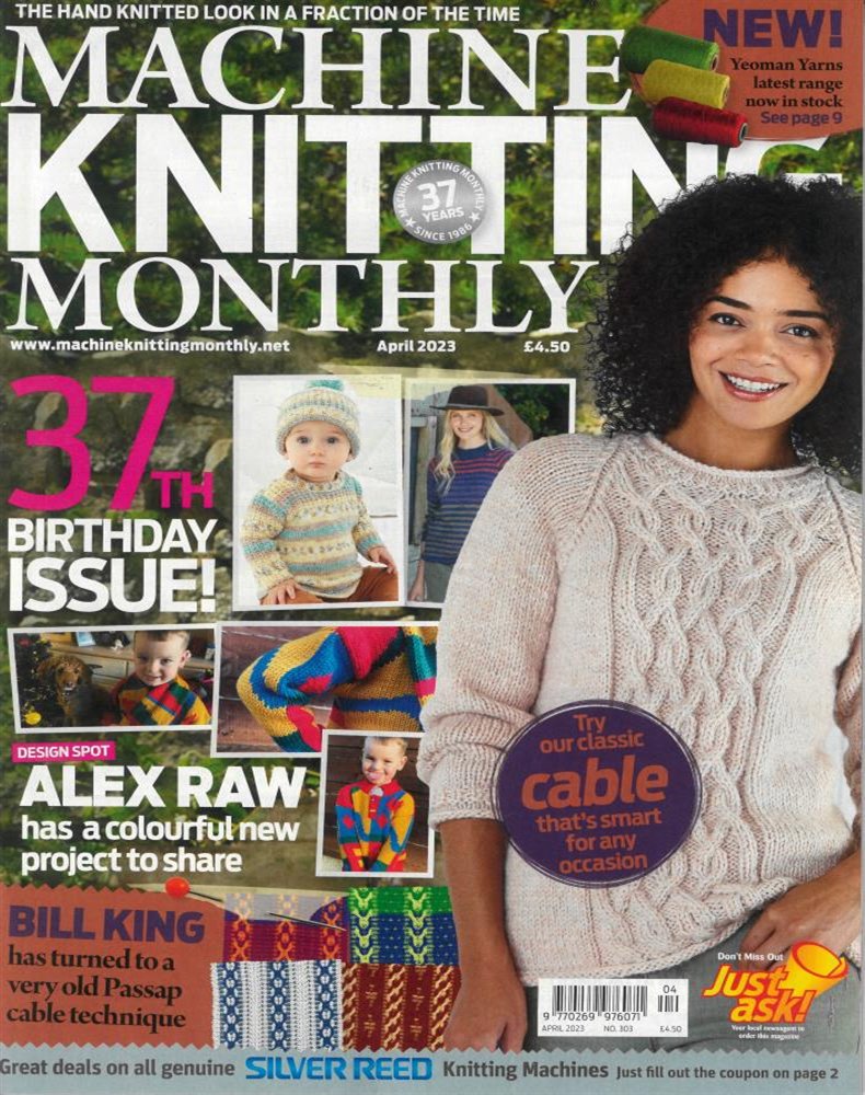 Machine Knitting Monthly Magazine Subscription