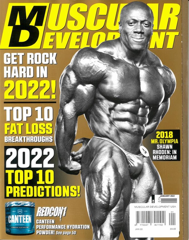 Muscular Development USA Magazine Issue JAN 22