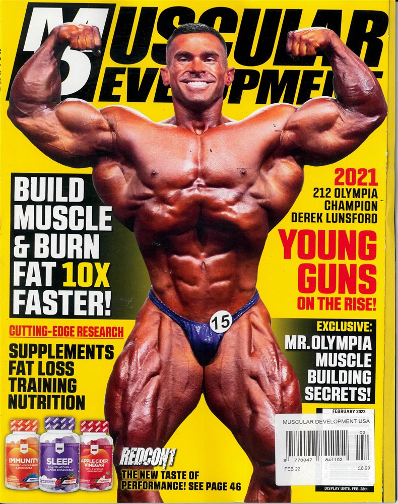 Muscular Development USA Magazine Issue FEB 22
