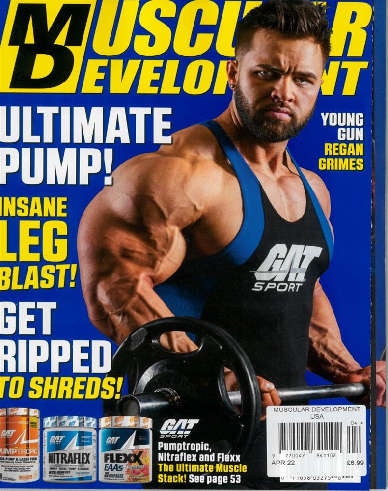 Muscular Development USA Magazine Issue APR 22
