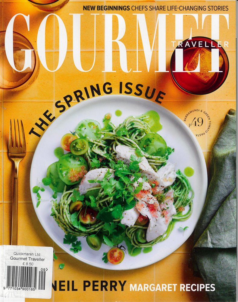 Australian Gourmet Traveller Magazine Issue SEP 21