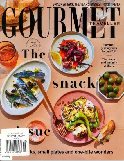 Australian Gourmet Traveller Magazine