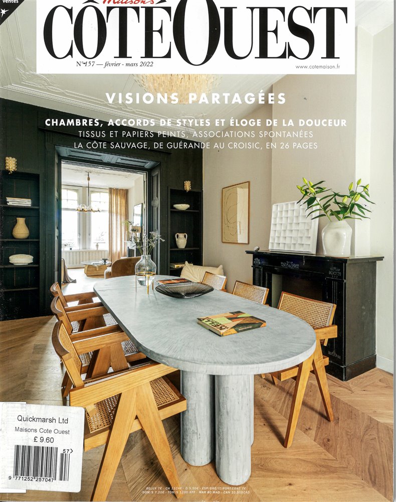 Maison Cote Ouest Magazine Issue NO 157