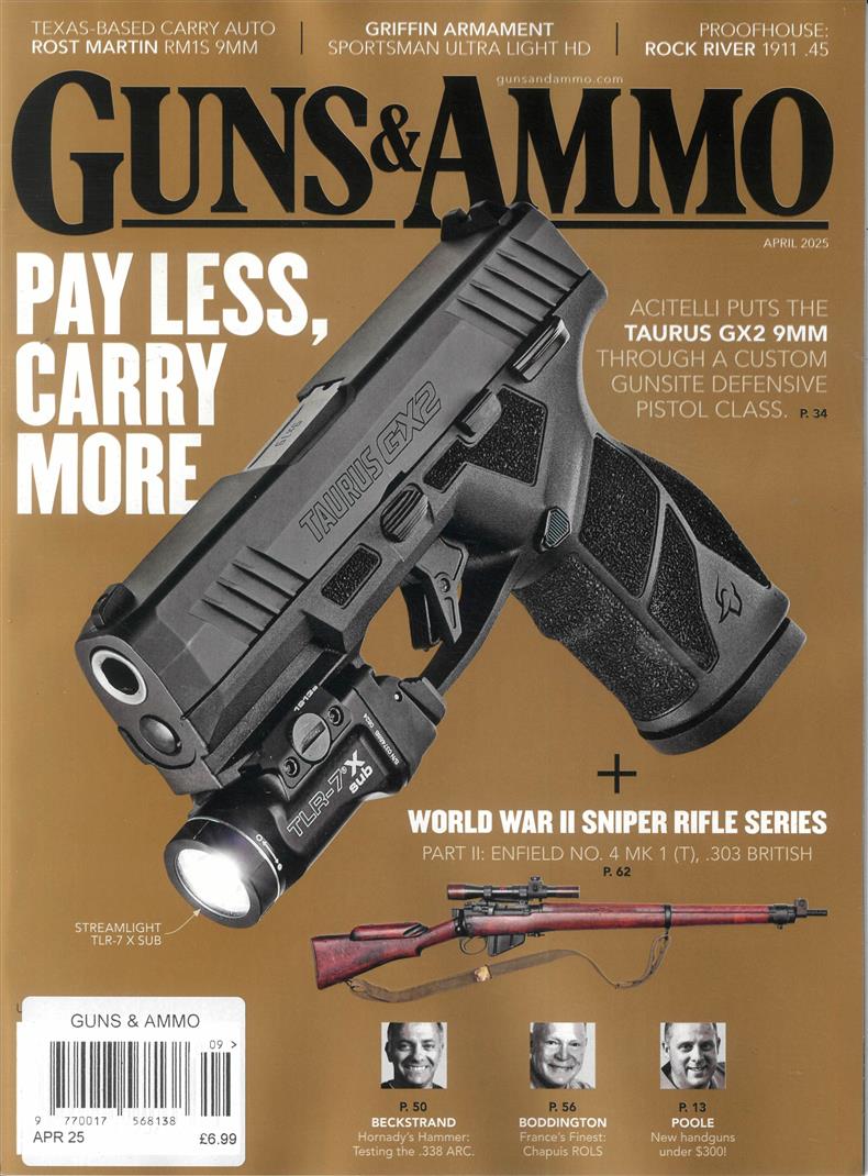 Guns and Ammo - APR 25