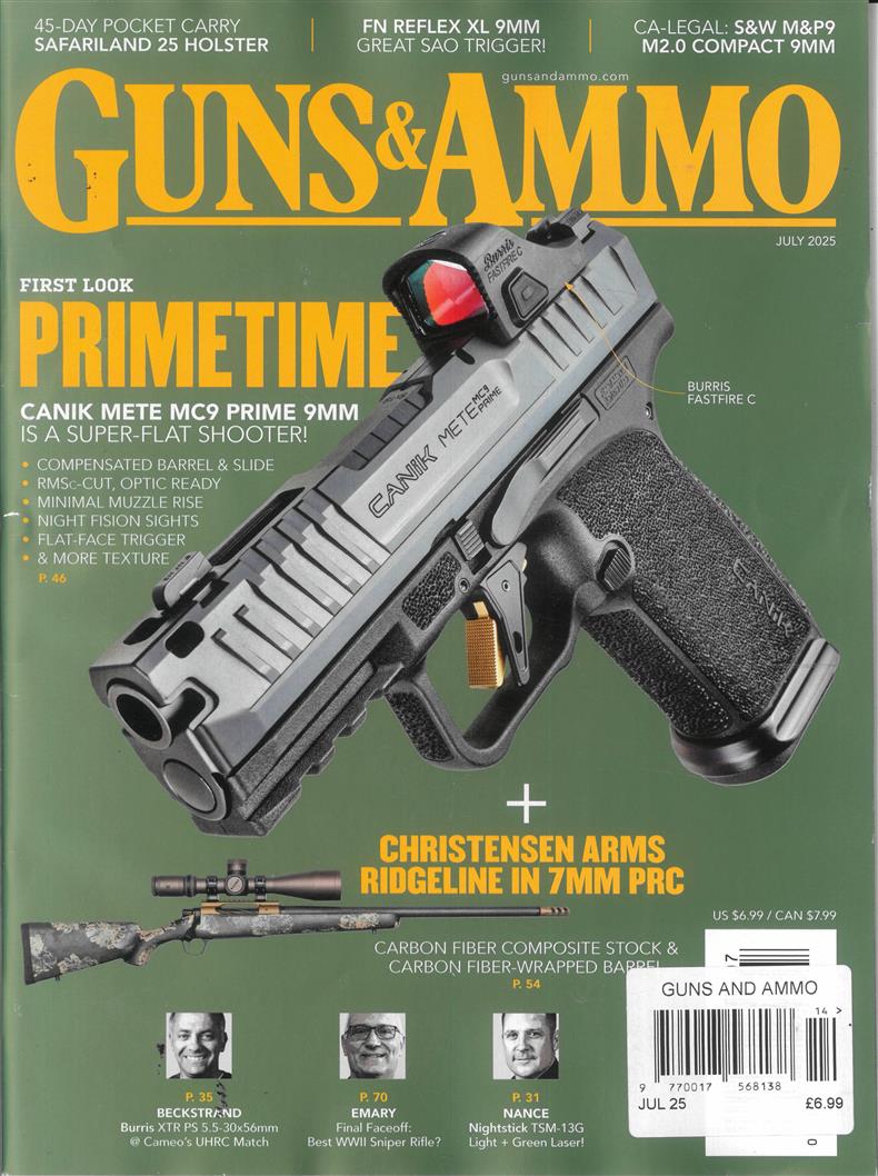 Guns and Ammo - JUL 25